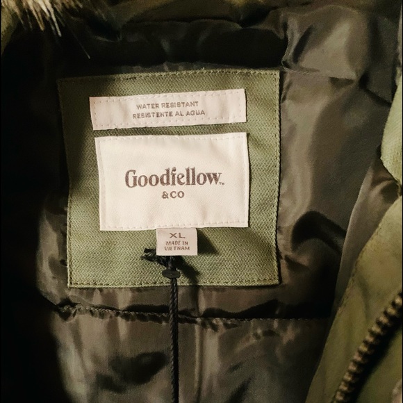 Cotton Winter Military Army Coat Olive Green XL - Picture 6 of 10